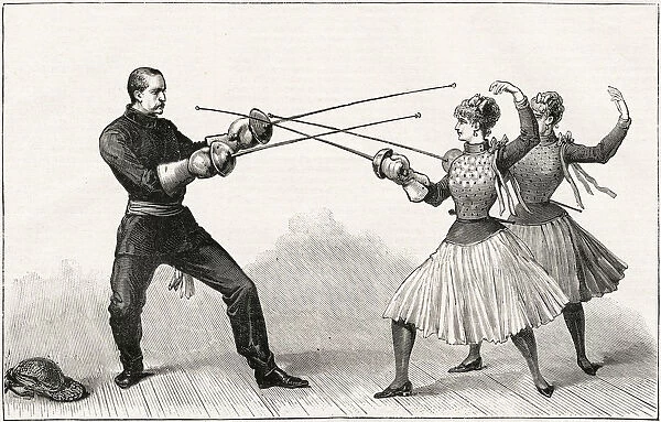 FRENCH LADY FENCERS (1)