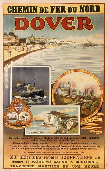 French rail poster - Dover