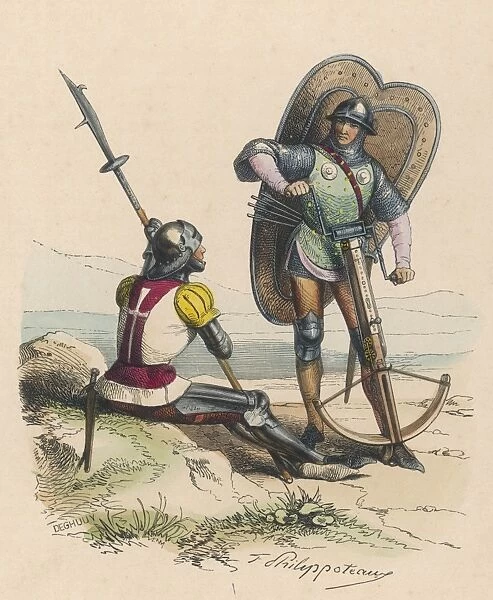 French Soldiers 1400