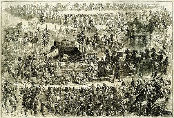 Funeral procession of the Duke of Wellington, London