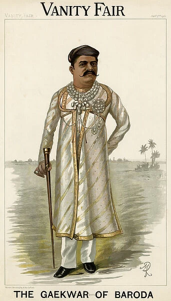 Gaekwad of Baroda, Vanity Fair, MR