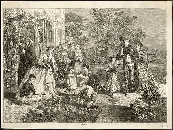 Garden Family 1864