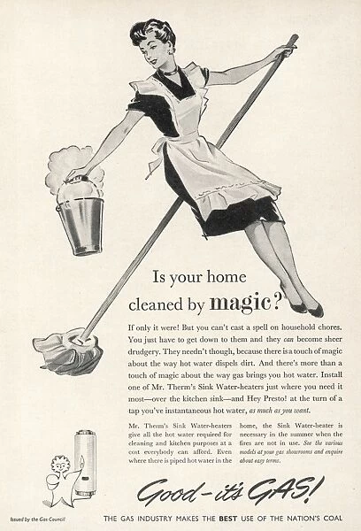 Gas Council advertisement 1954