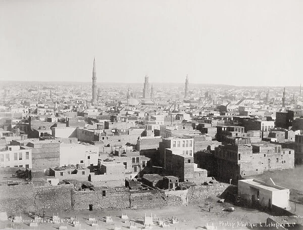 General view of the city of Cairo, Egypt