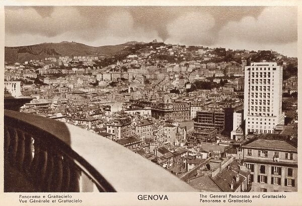 Genoa, Italy - General Panorama and skyline