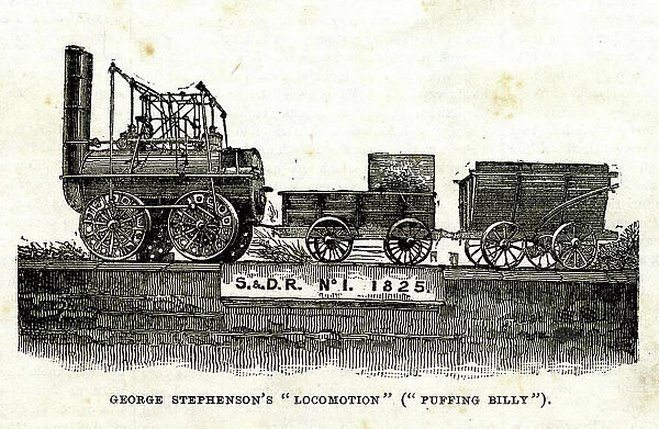 George Stephenson's Locomotion aka Puffing Billy