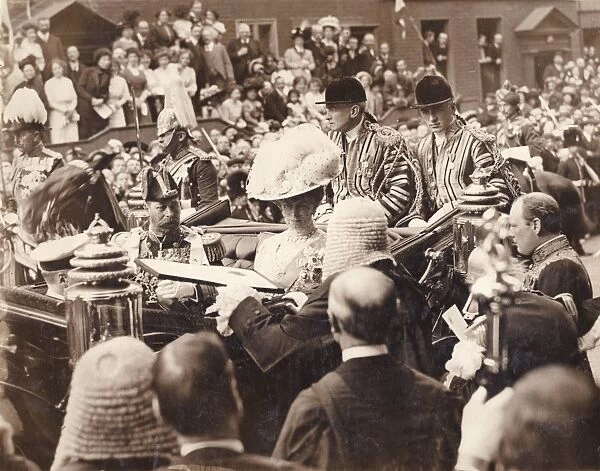 George V receiving address, Grays Inn, London
