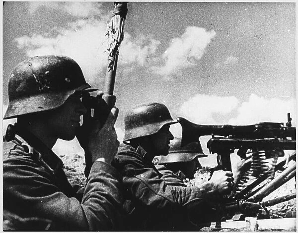 GERMAN MACHINE GUNNERS