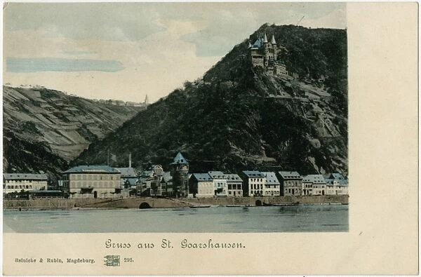 Germany, Katz Castle at St. Goarshausen