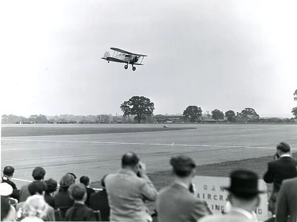 Gloster Gladiator, G-AMRK, gives a low flypast at the 19?