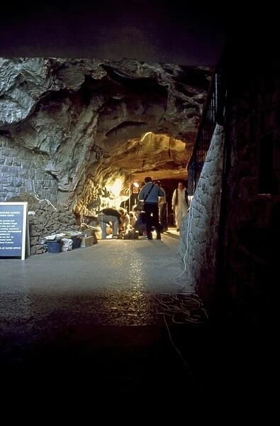 Goughs Cave excavation site