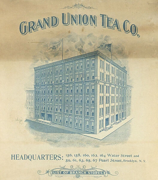 Grand Union Tea Company, New York City, USA