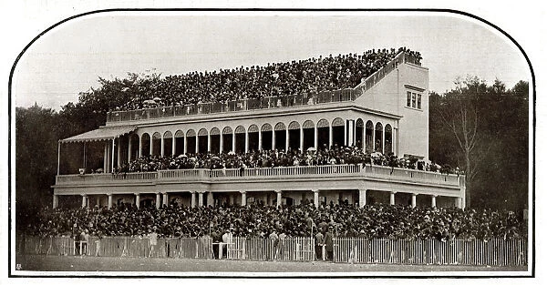 Grandstand at Goodwood Racecourse