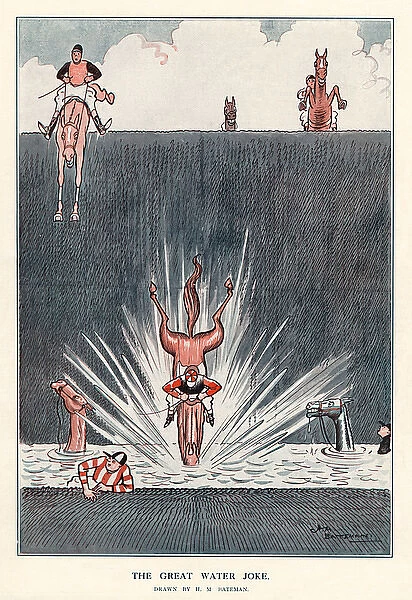 The Great Water Joke by H. M. Bateman