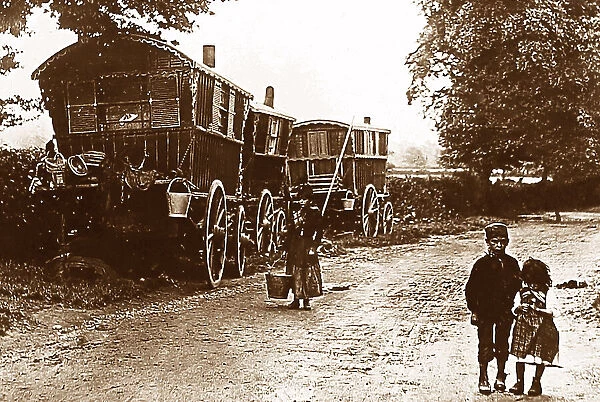 Gypsy caravans, Victorian period