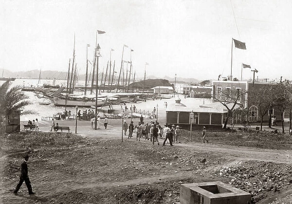 The harbour, San Juan, Puerto Rico, circa 1900