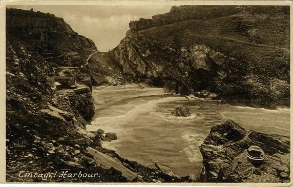 The Harbour, Tintagel, Cornwall