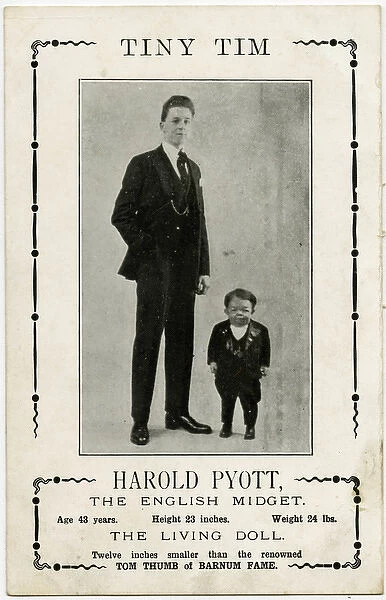 Harold Pyott - Tiny Tim the English Midget