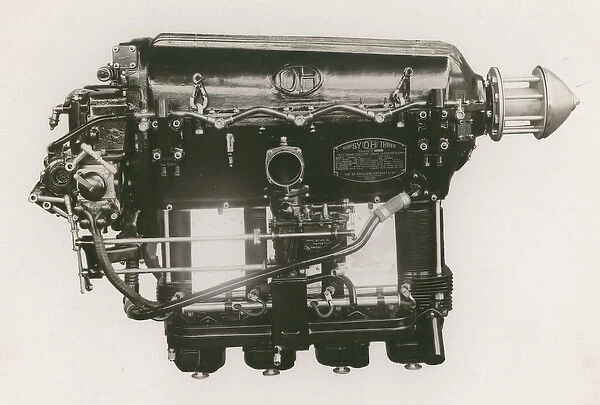 de Havilland Gipsy Three four-cylinder, air-cooled inverted