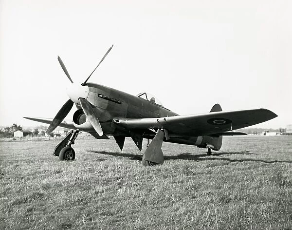 Hawker Tempest V powered by a Sabre IIB engine