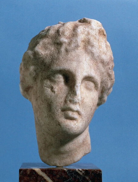 Head of Aphrodite. Greek. 2nd century BC