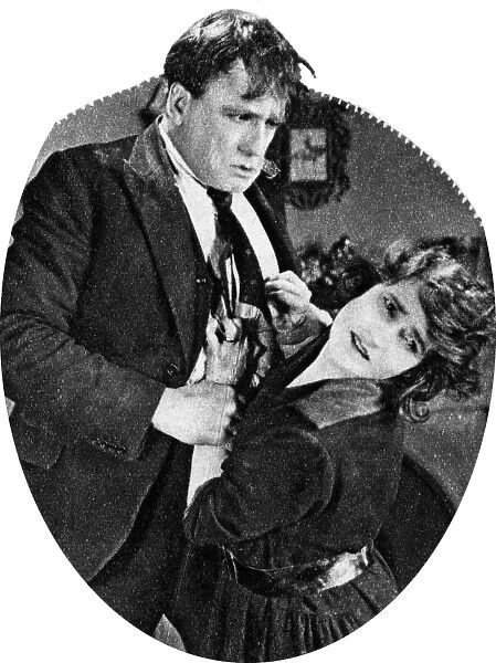 Herbert Langley and Hilda Bailey in The Flames of Passion (1