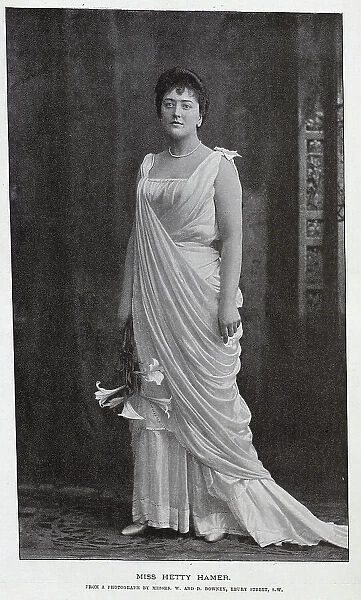 Hetty Hamer, actress, theatrical studio portrait
