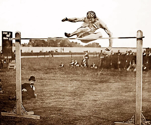 High Jump, Athletics, Victorian period