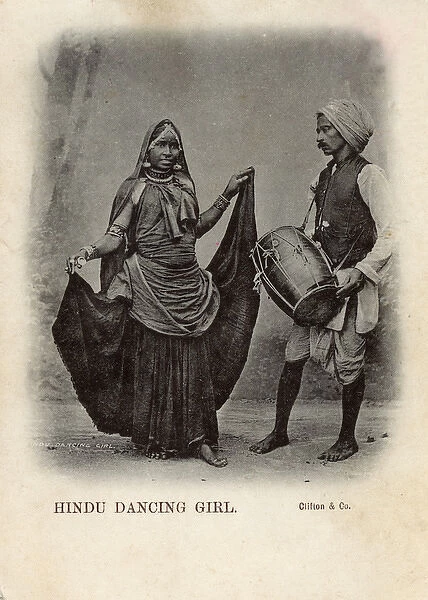 Hindu dancer and drummer, India