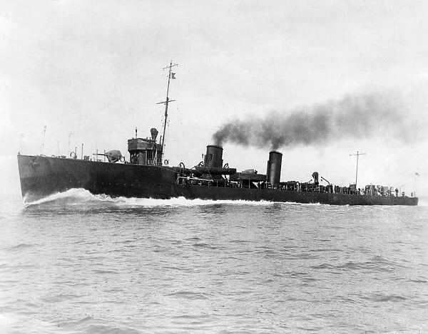 HMS Laurel, British destroyer, WW1