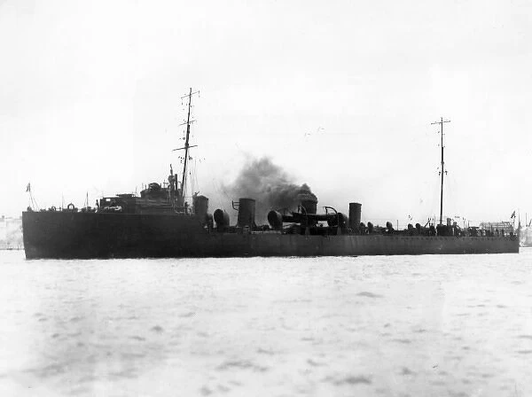 HMS Nubian, British destroyer, pre-WW1