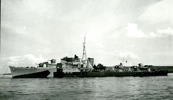 HMS Obdurate, Scapa Flow, WW2