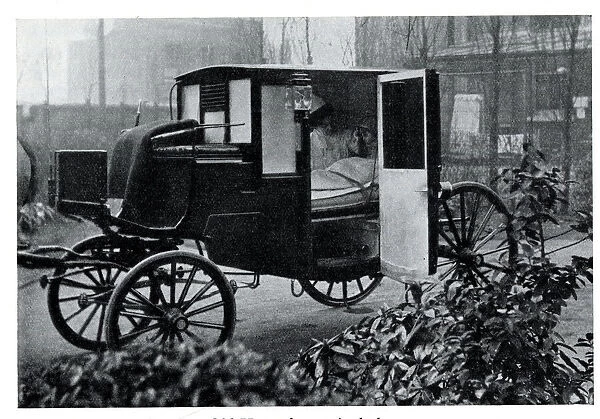 Horse-drawn ambulance