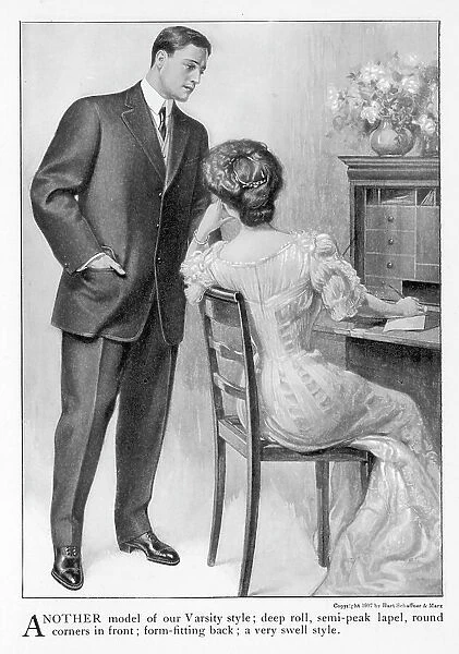 Husband  /  Wife  /  Letter 1907