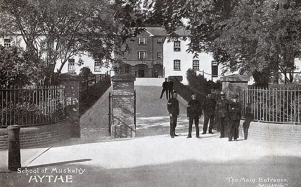 Hythe, Kent - The School of Musketry - Main Entrance