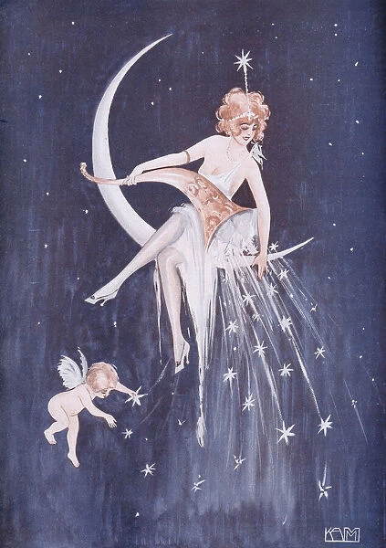 Illustration from Reigen Magazine, Germany, 1922