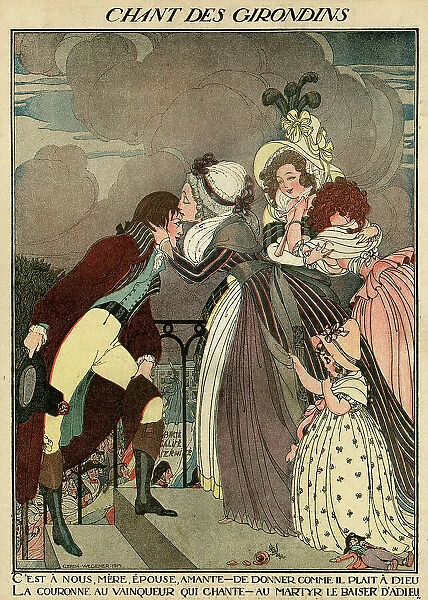 Illustration, Song of the Girondins