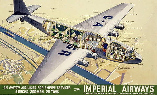 Imperial Airways cut-away