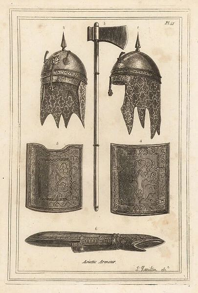 Indian armour belonging to Souja Dowla