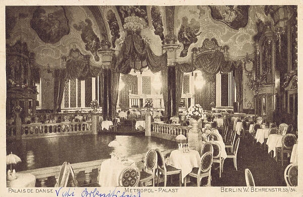 The interior of the Metropol-Palast, or ballroom (Palais