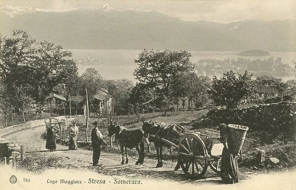 Italy - Lake Maggiore, Stresa, Someraro