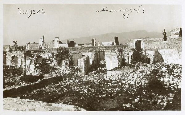 Izmir, Turkey - After the fire - Armenian Quarter