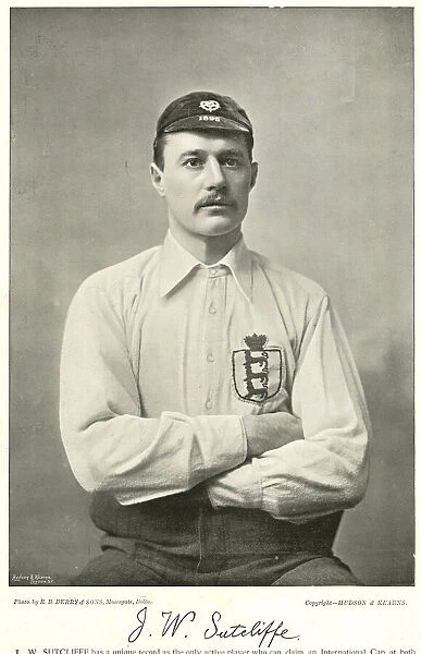 J W Sutcliffe, Bolton Wanderers, England International