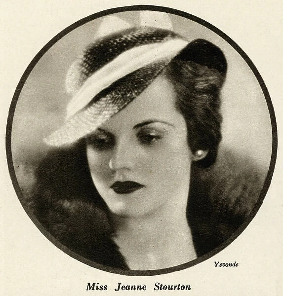 Jeanne Stourton by Madame Yevonde