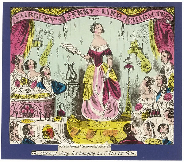 Jenny Lind  /  1850 Print