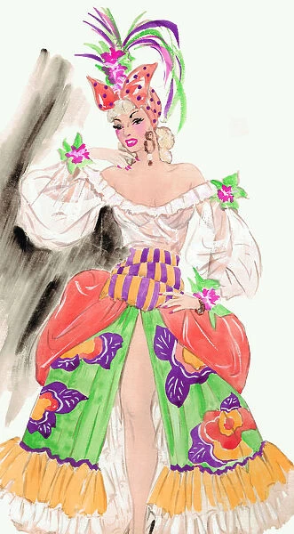 Jess - Murrays Cabaret Club costume design