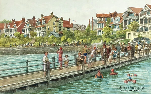 Jetty and Promenade at Westcliff-on-Sea, Essex