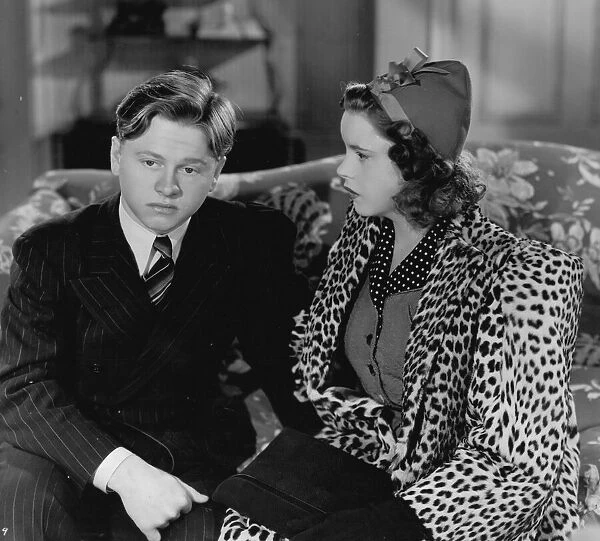 Judy Garland and Mickey Rooney in Andy Hardy Meets Debutante