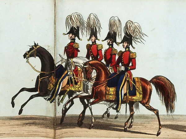 Junior Exons of Yeoman of the Guard in Queen Victoria s