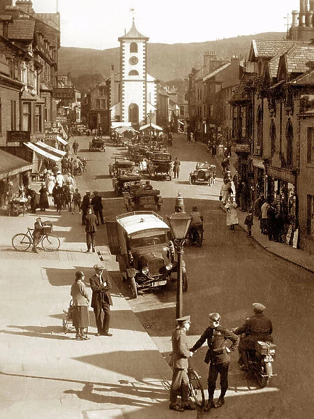 Keswick Main Street probably 1920s